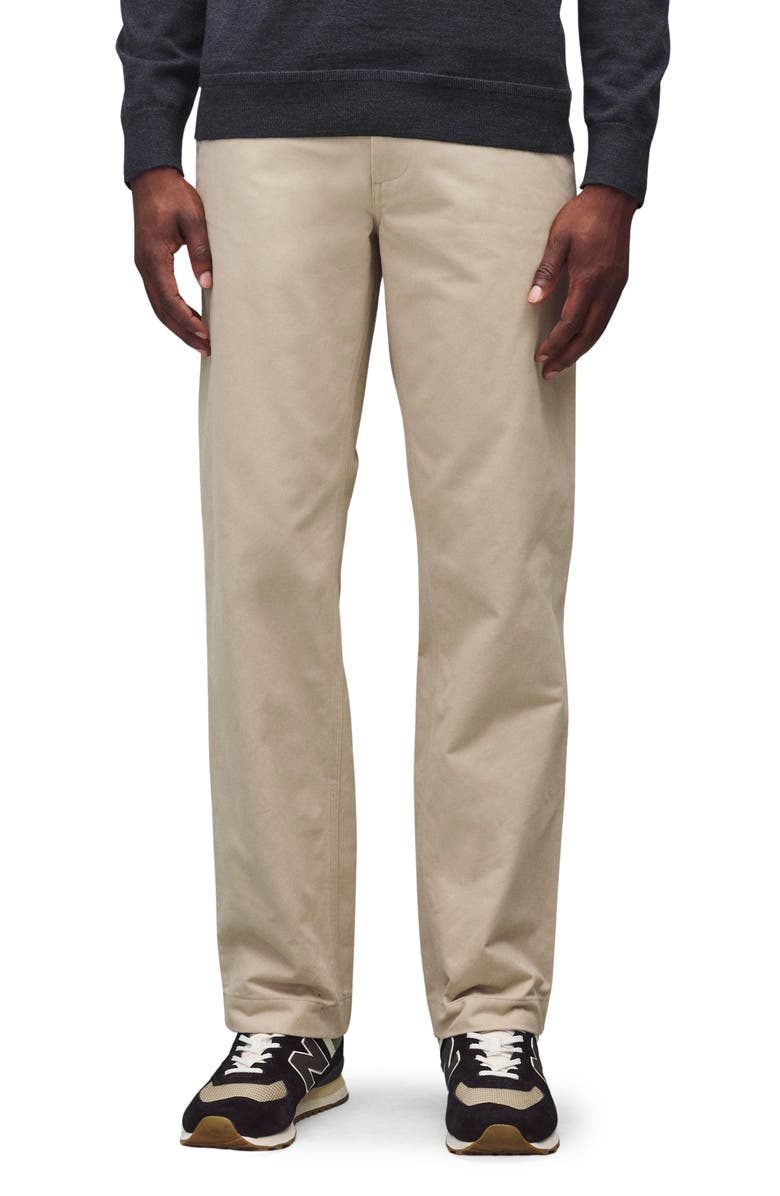 Reigning Champ Freshman Cotton Chinos, Main, color, Sand