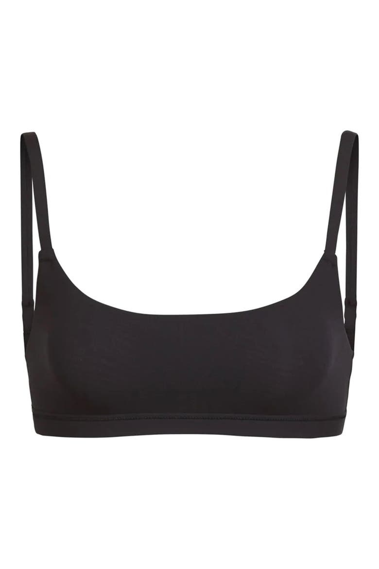 Fits Everybody Scoop Bralette, Alternate, color, ONYX