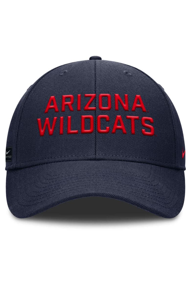 Men's Nike  Navy Arizona Wildcats Rise Practice Adjustable Hat, Alternate, color, Navy