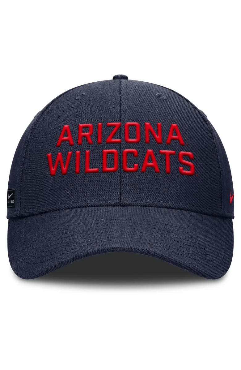 Nike Men's Nike Navy Arizona Wildcats Rise Practice Adjustable Hat, Alternate, color, Navy