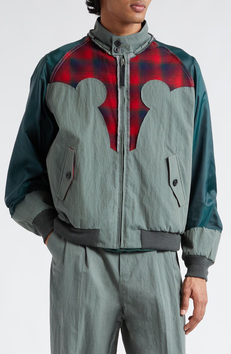 Maison Margiela x Pendleton Décortiqué Blouson Jacket, Main, color,