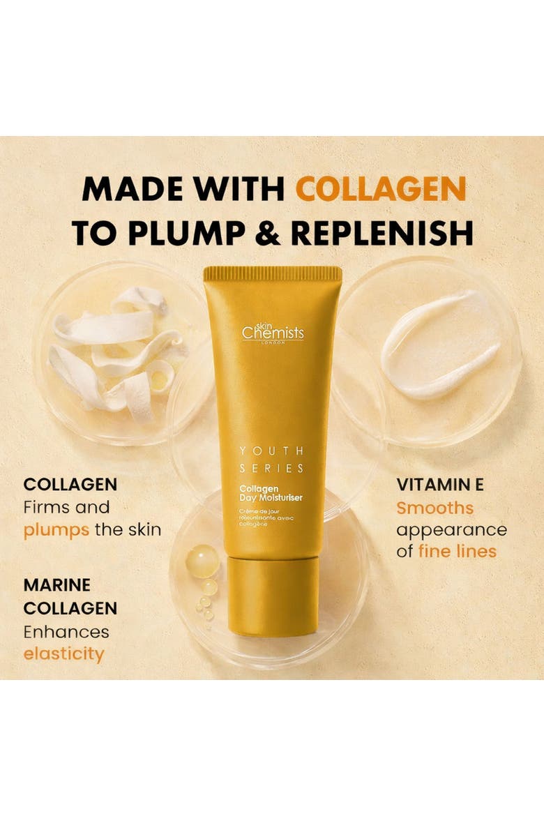 Collagen Day Moisturizer 50ml for Loss of Firmness, Anti-Aging, Alternate, color, White