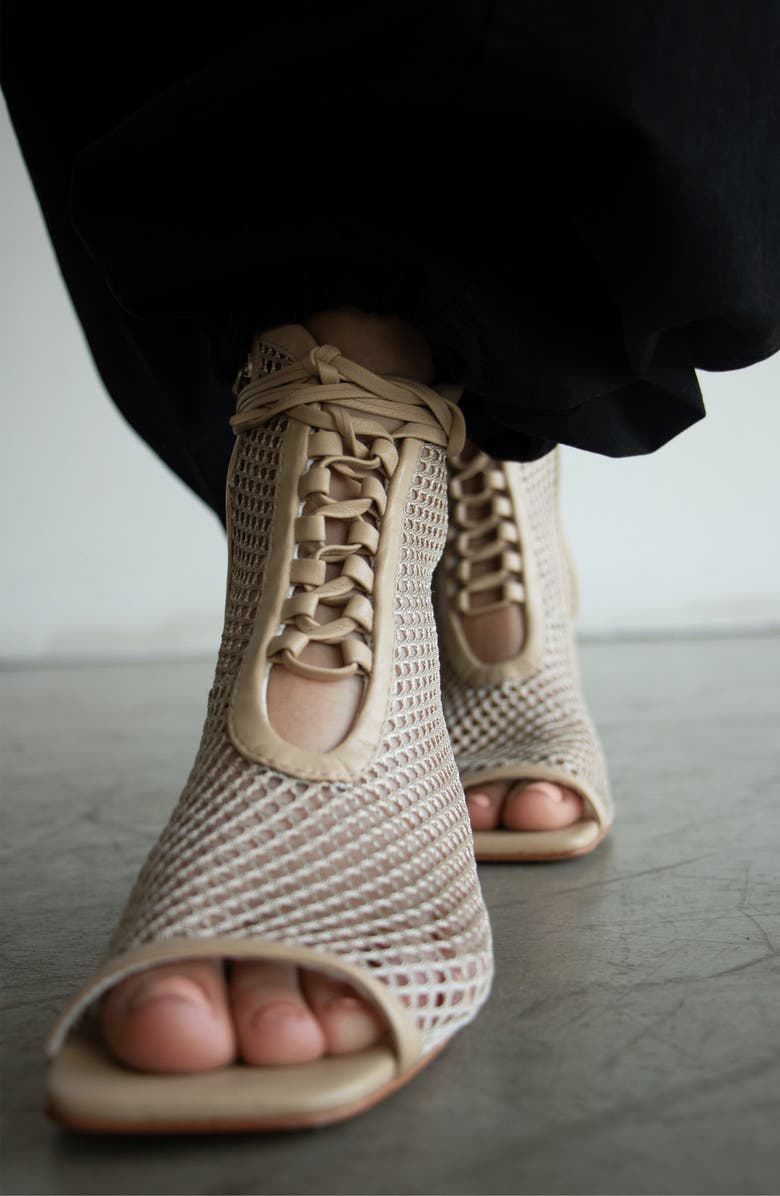 Daniella Shevel Nola Bootie, Alternate, color, Beige