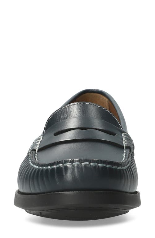 Mephisto Neda Penny Loafer In Navy