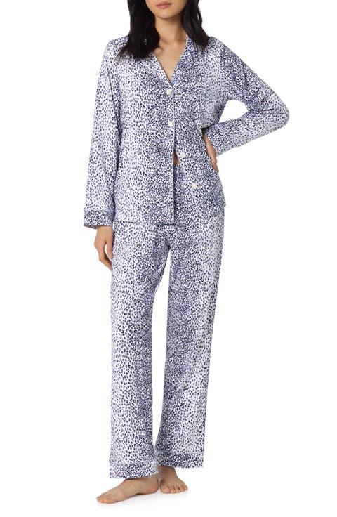 Print Stretch Organic Cotton Pajamas