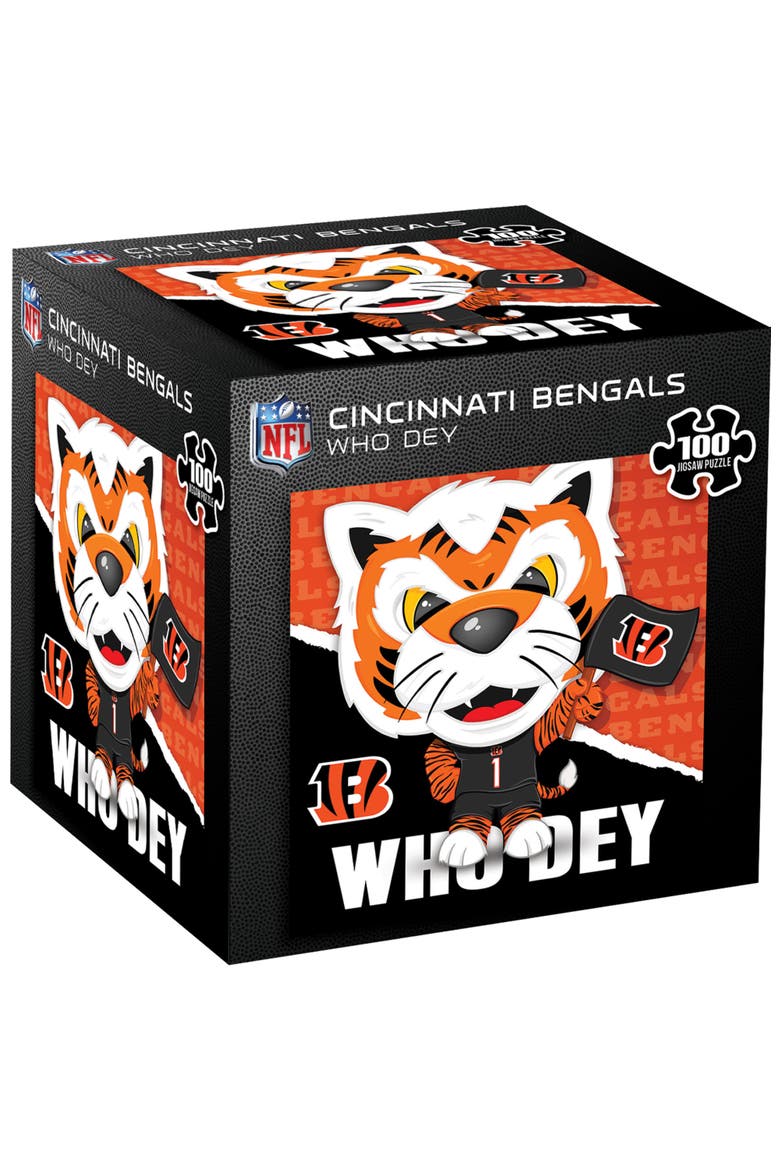 Cincinnati Bengals Mascot 100pc Puzzle, Main, color, Multicolor