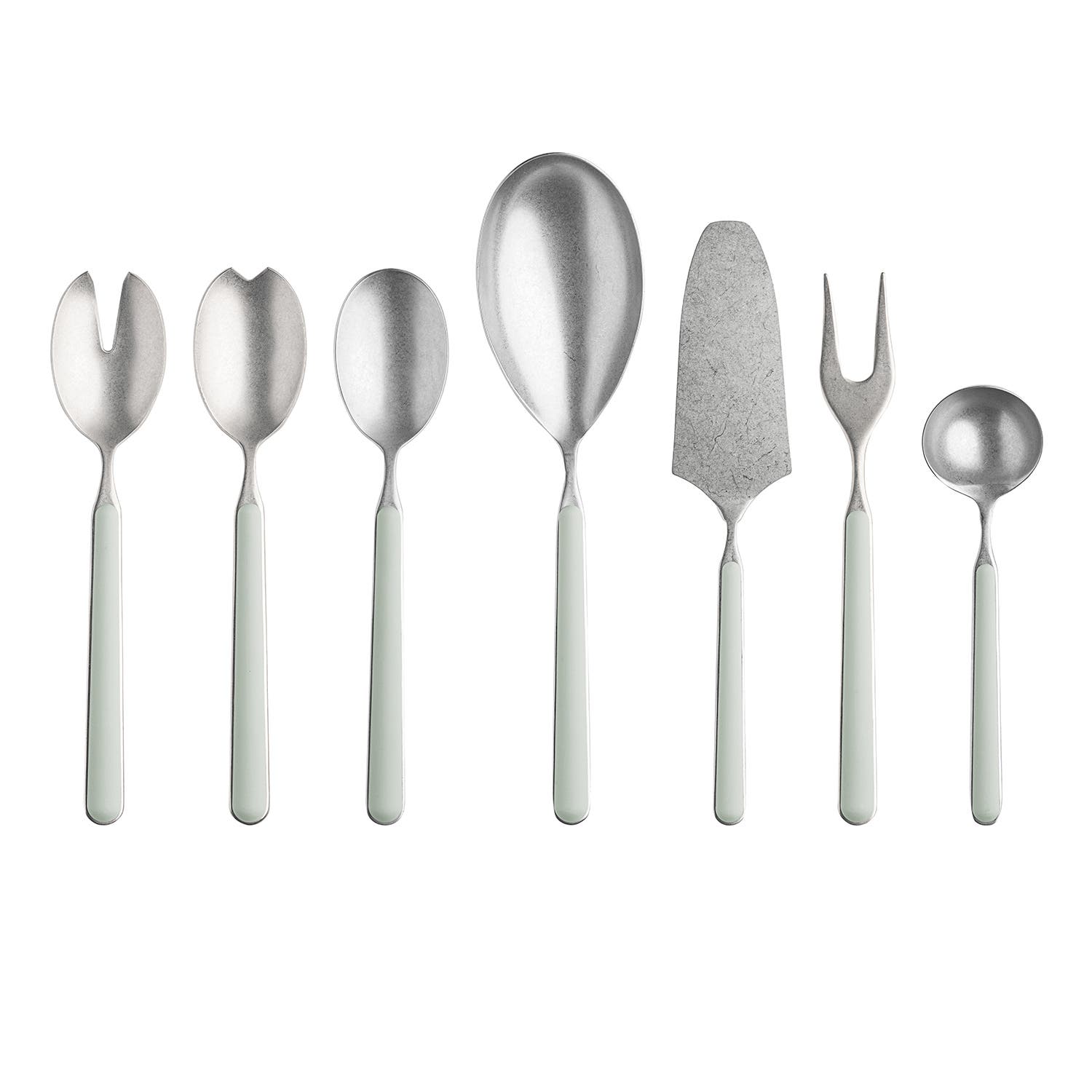 Mepra Fantasia Pewter Serving Set In Multi