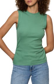 Sanctuary Ruched Rib Tank