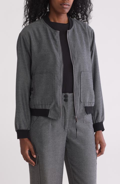 Banded Bomber Jacket