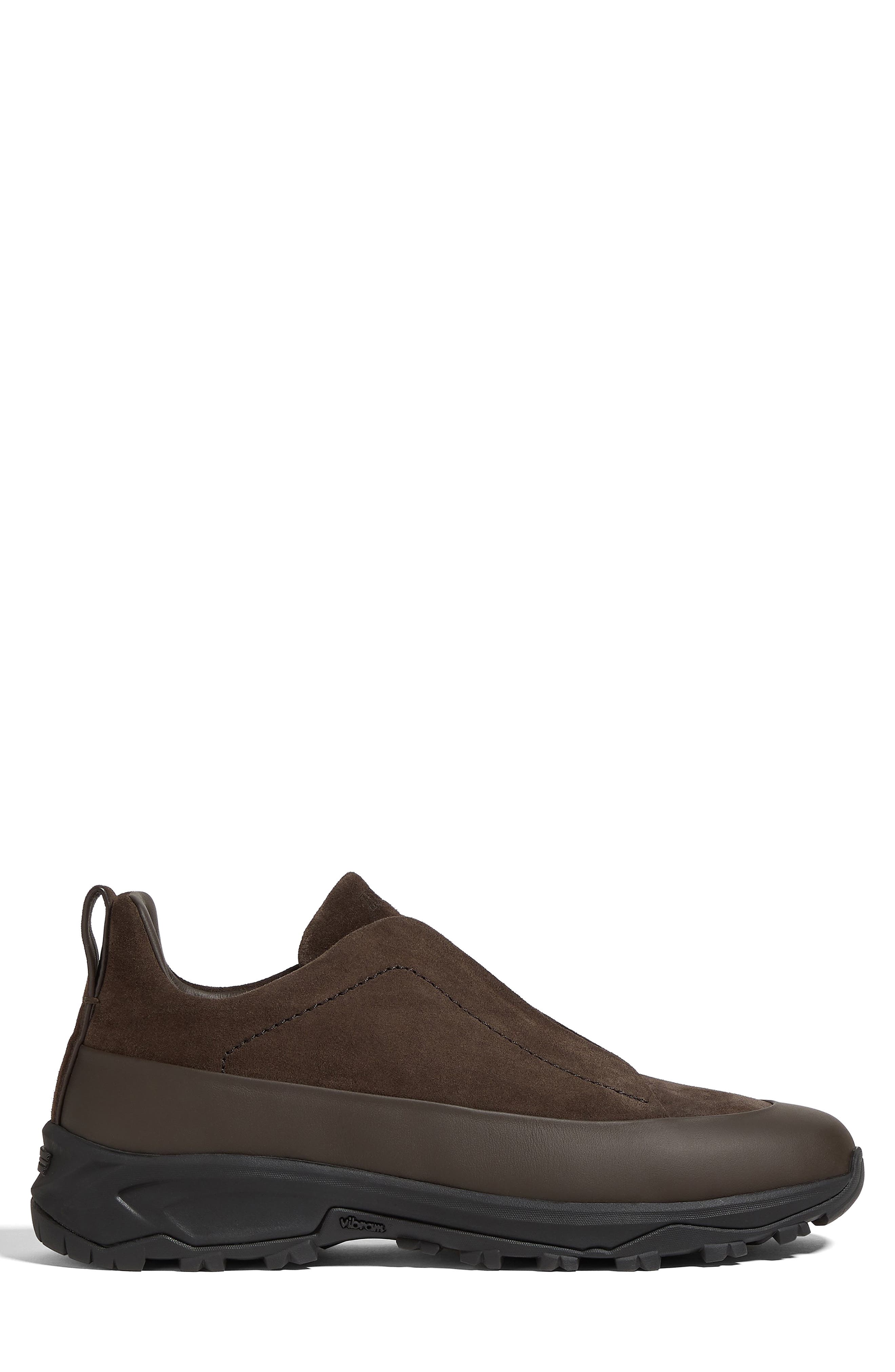 ZEGNA Triple Stitch<sup>™</sup> Monte Sneaker, Alternate, color, Dark Brown