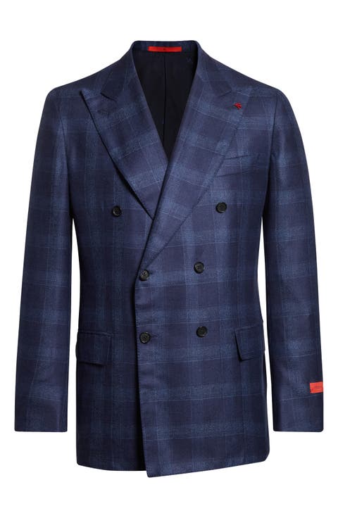 Double Breasted Cashsilk Jacket