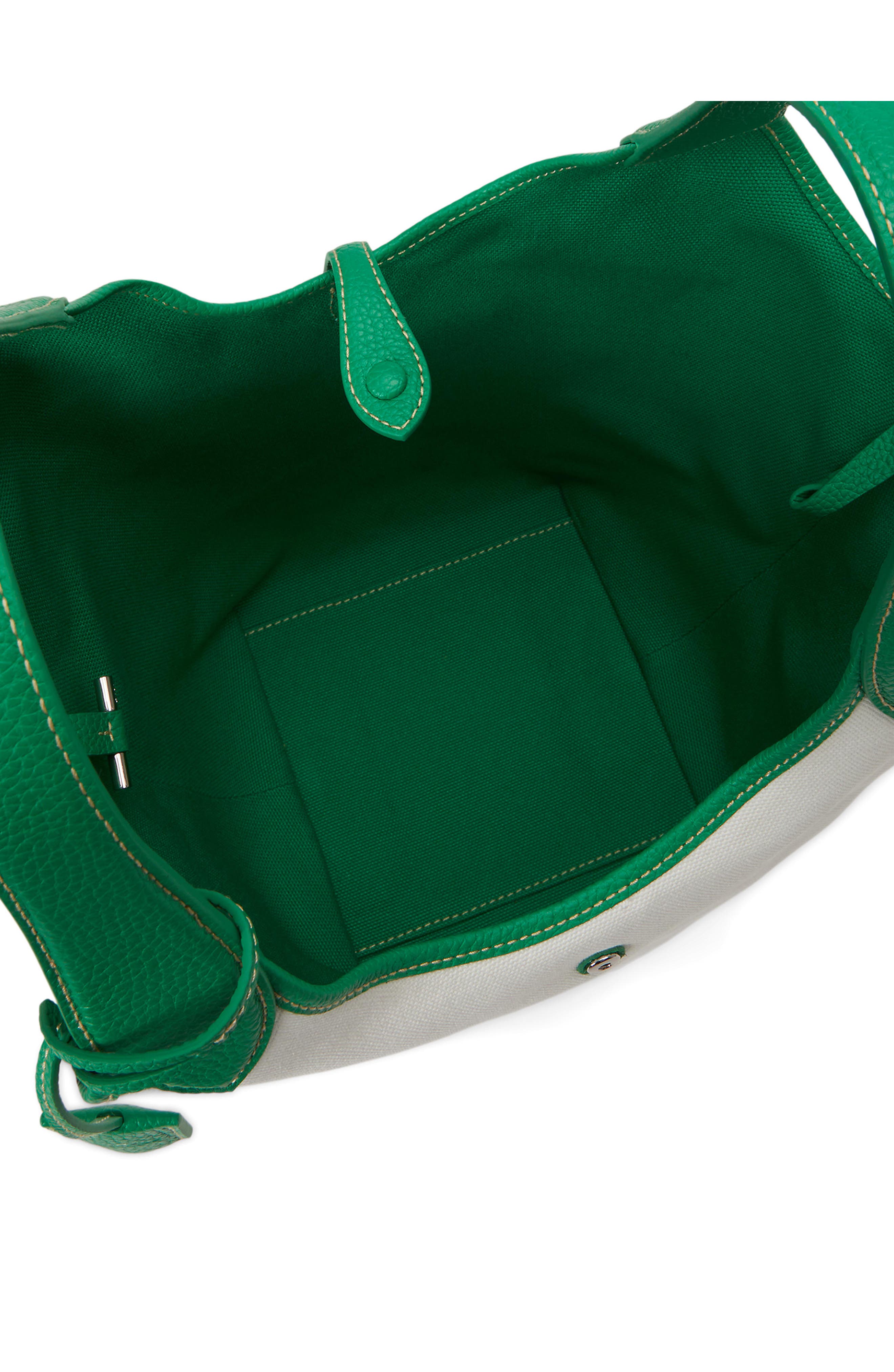 Polo Ralph Lauren Medium Play Canvas Tote, Alternate, color, Paper/ Parrot