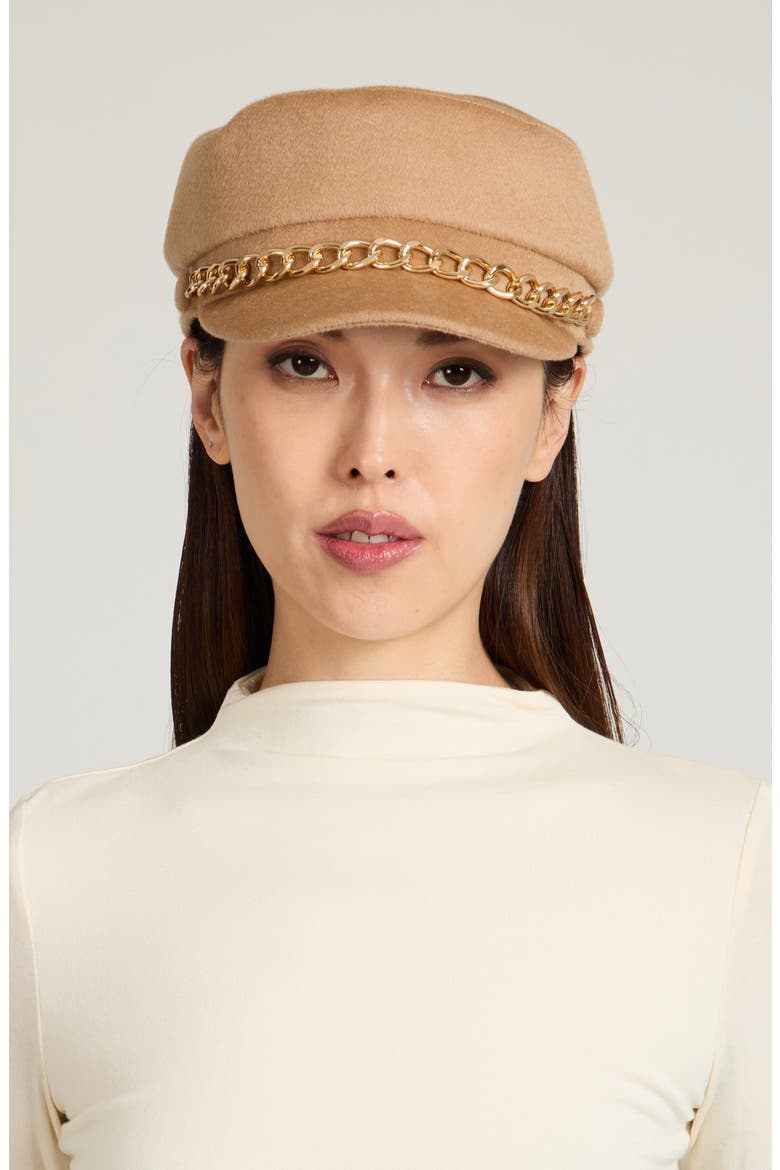 Marina Chain Trim Cap, Alternate, color, CAMEL
