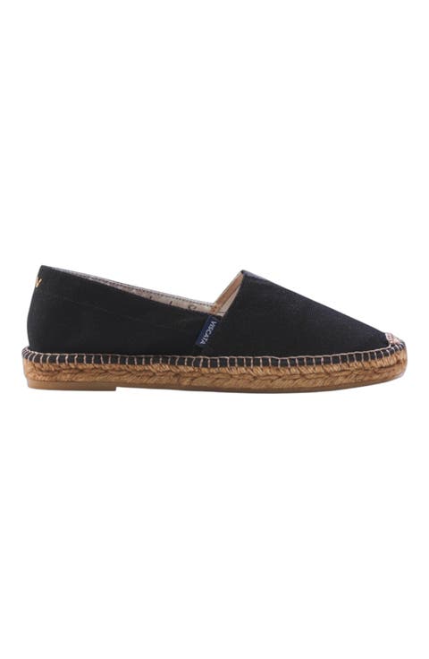 Barceloneta Canvas Espadrille Flats