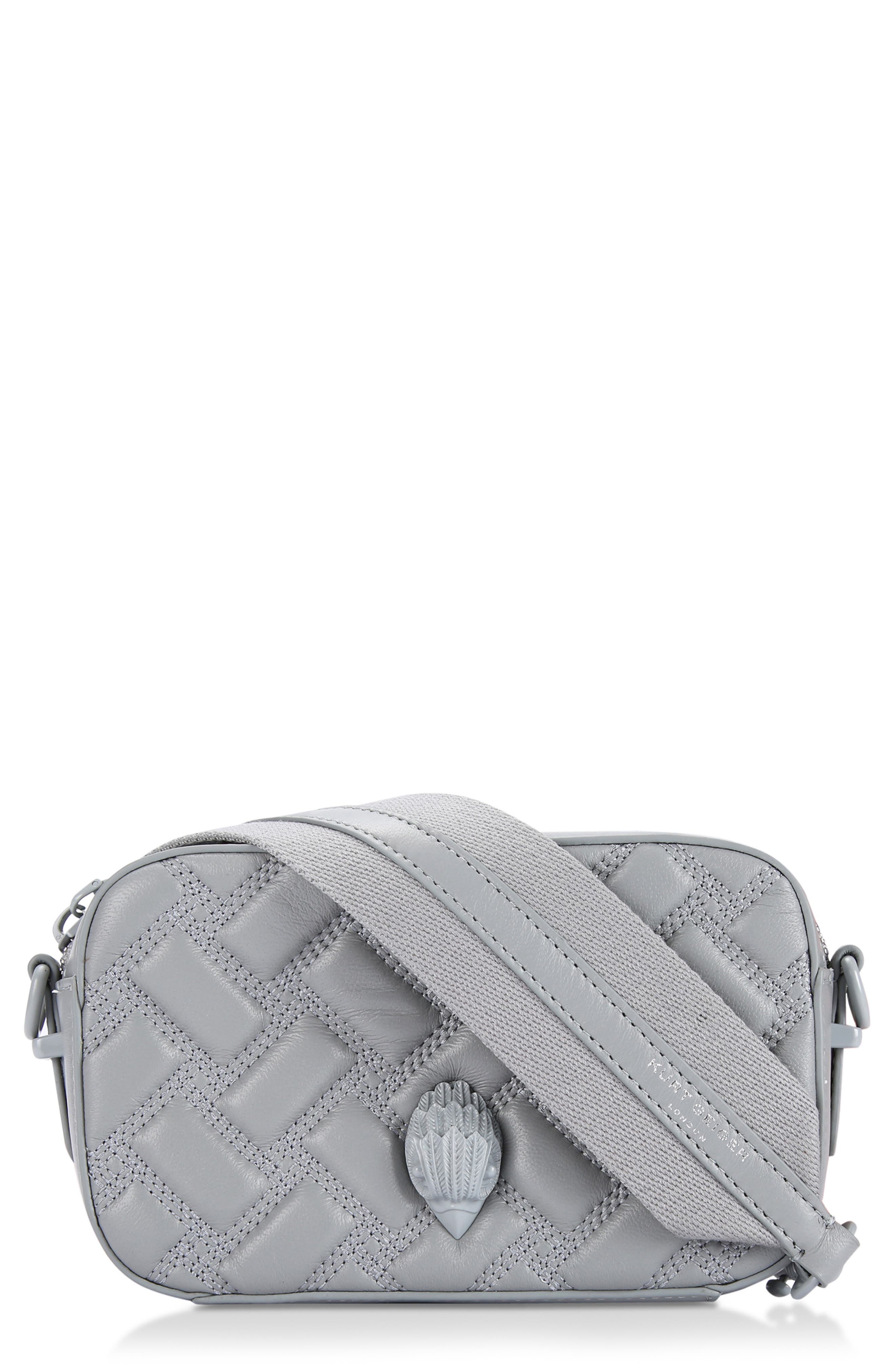 Kurt Geiger London Kensington Drench Small Leather Camera Bag, Main, color, 