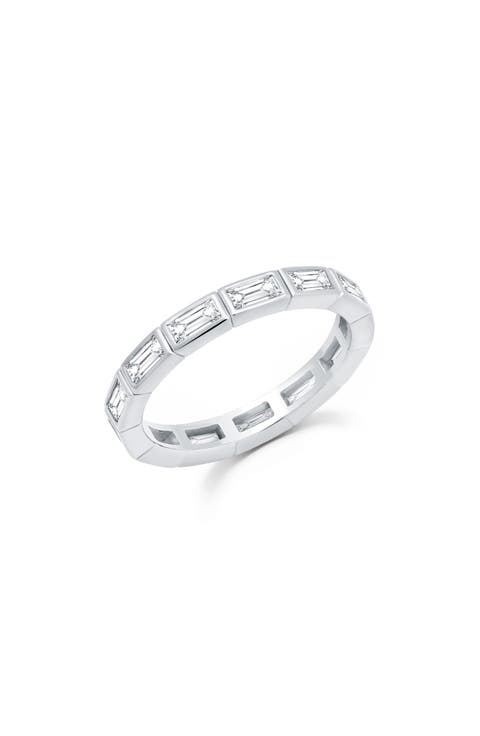 Cubic Zirconia Eternity Ring