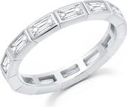 Crislu Cubic Zirconia Eternity Ring