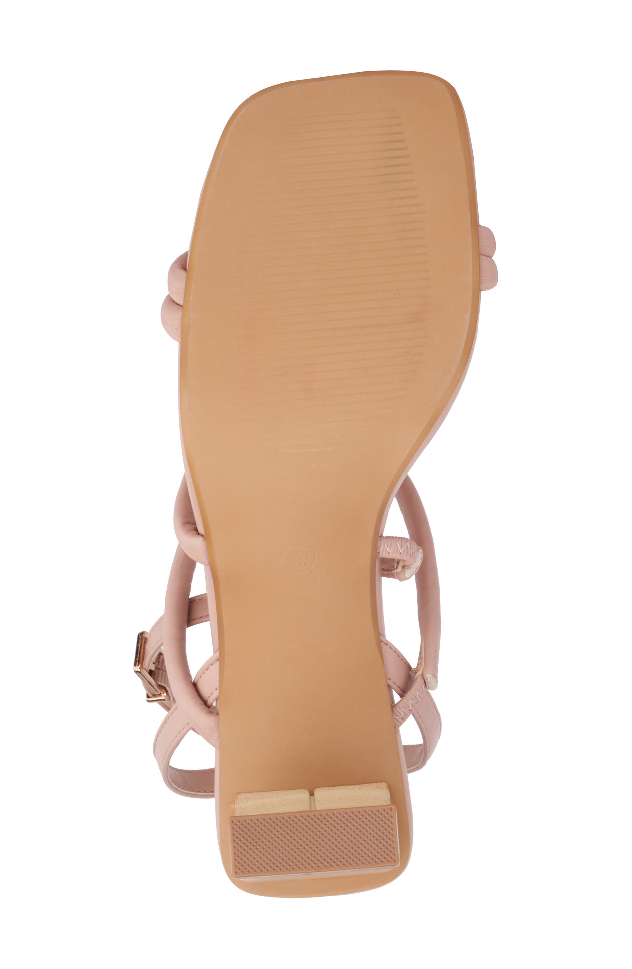 Fashion to Figure Ohara Strappy Block Heel Sandal - Wide Width, Alternate, color, Light Pink