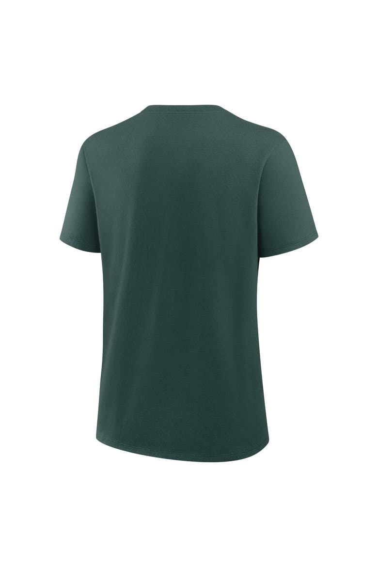 Women's Nike Green Michigan State Spartans Primary Logo T-Shirt, Alternate, color, Green