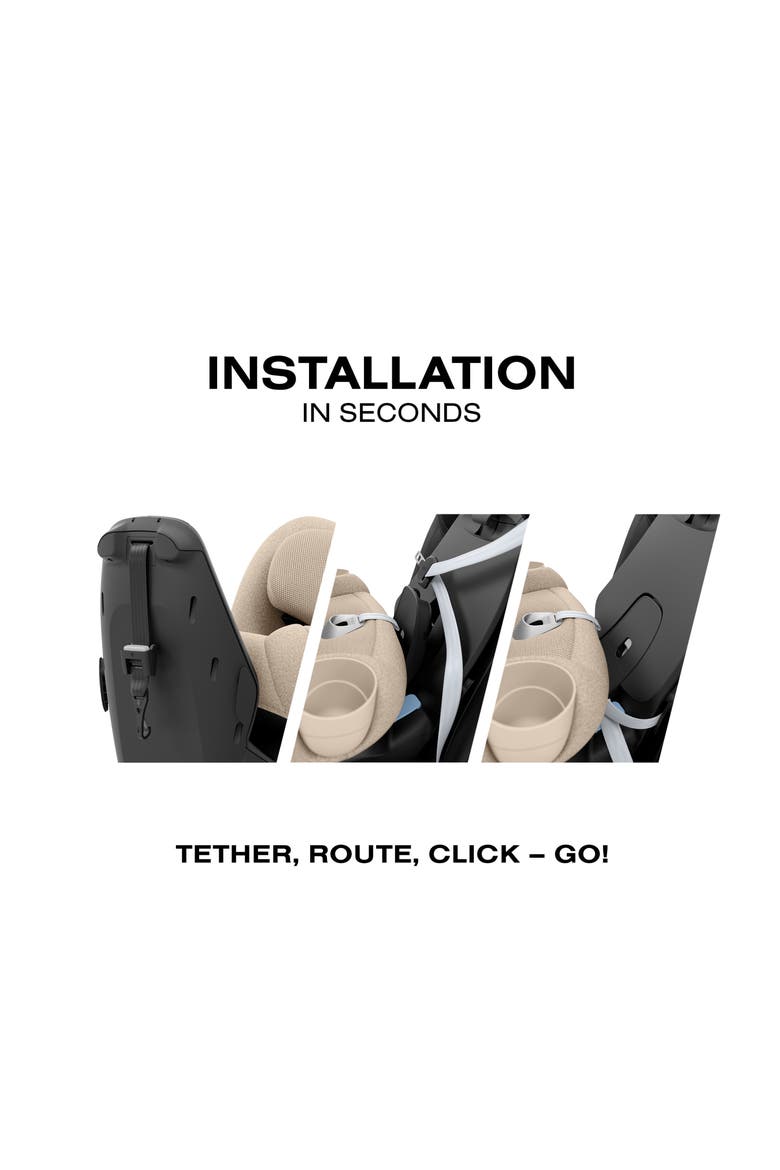 Callisto T 360 All-in-One Car Seat, Alternate, color, COZY BEIGE