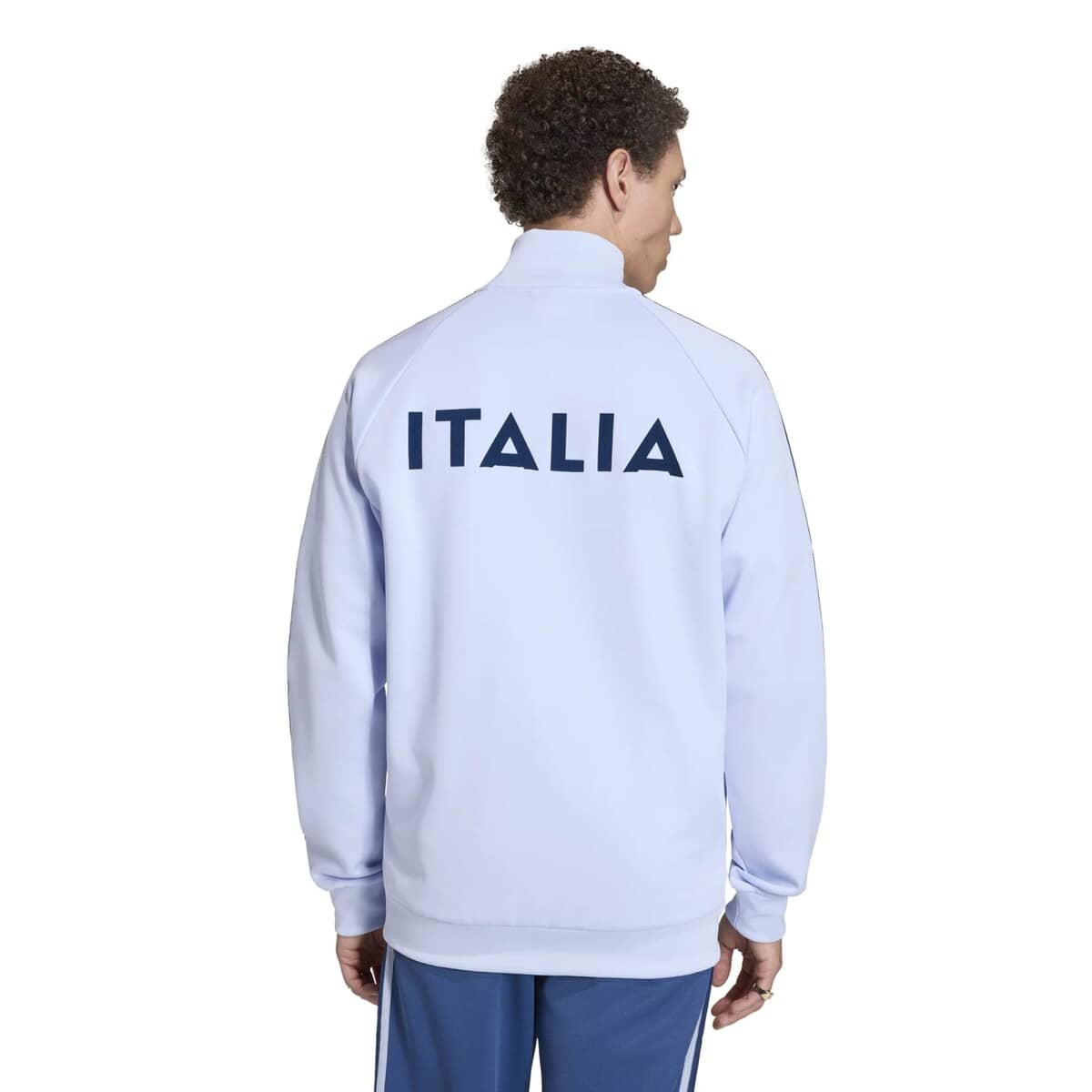 Men's adidas Light Blue Italy National Team Originals Full-Zip Track Jacket - image 2