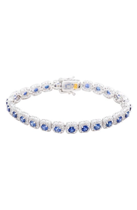 Sapphire Tennis Bracelet