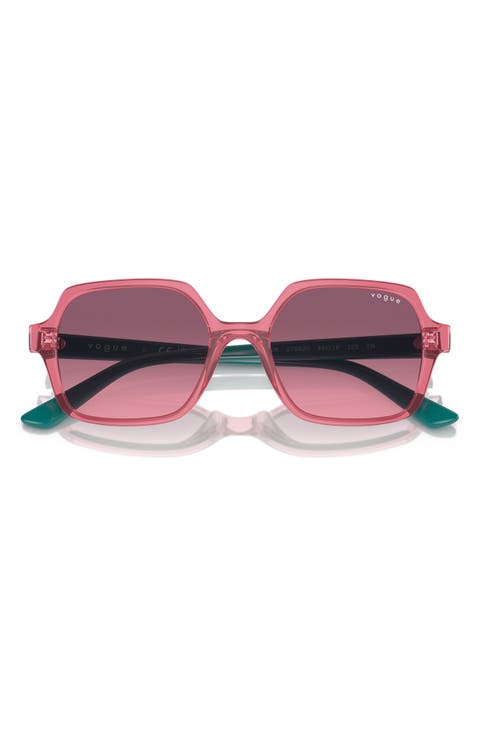 Kids' 46mm Gradient Square Sunglasses