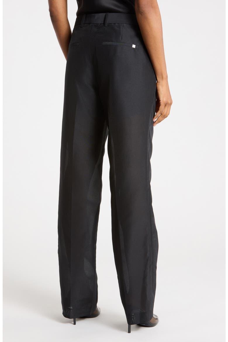 Solid Pants, Alternate, color, BLACK
