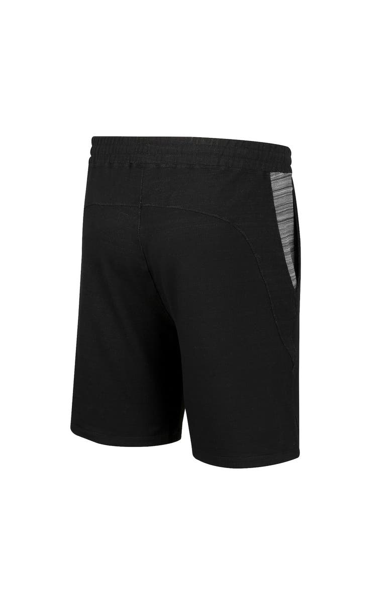 COLOSSEUM Men's Colosseum Black Air Force Falcons Wild Party Tri-Blend Shorts, Alternate, color, 