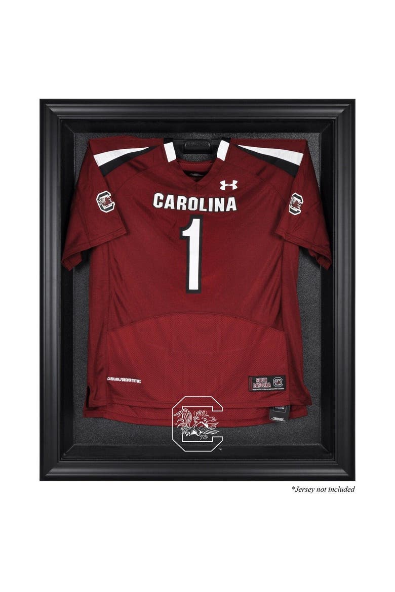 South Carolina Gamecocks Black Framed Logo Jersey Display Case, Main, color, Black