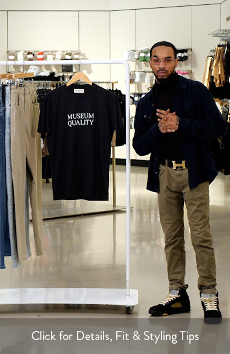 Museum Quality Graphic T-Shirt, sales video thumbnail