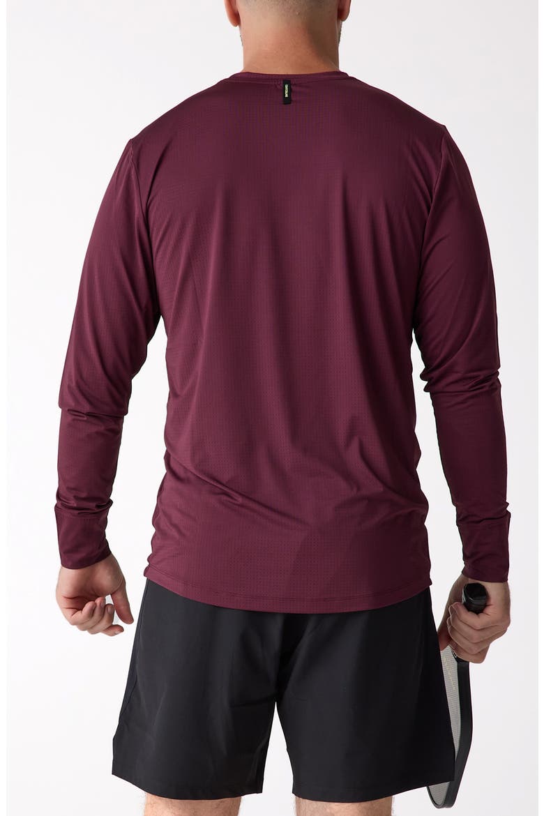 AirLite Men's Long Sleeve, Alternate, color, Dark Currant