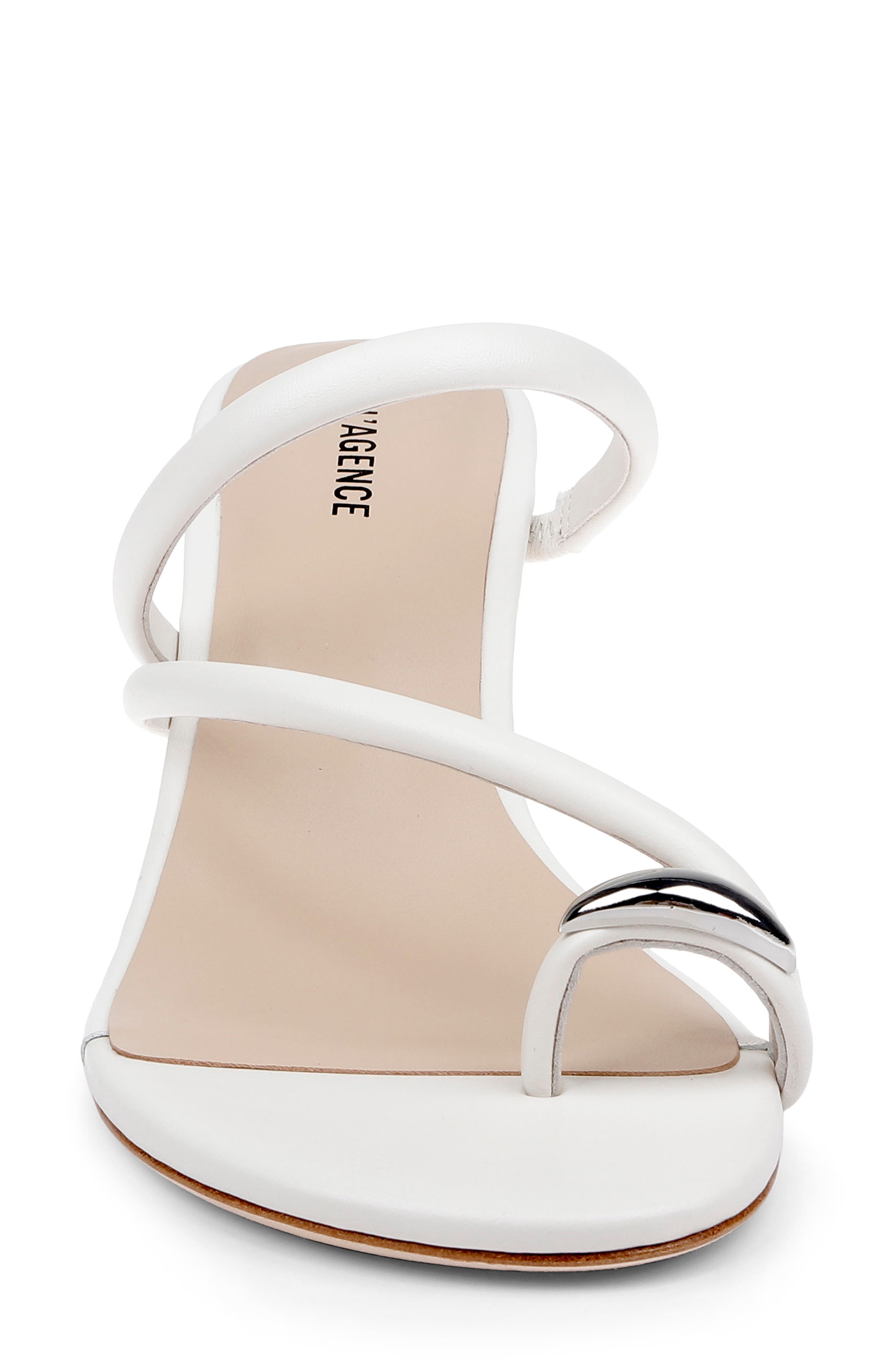 Maritza Wedge Slide Sandal, Alternate, color, ECRU
