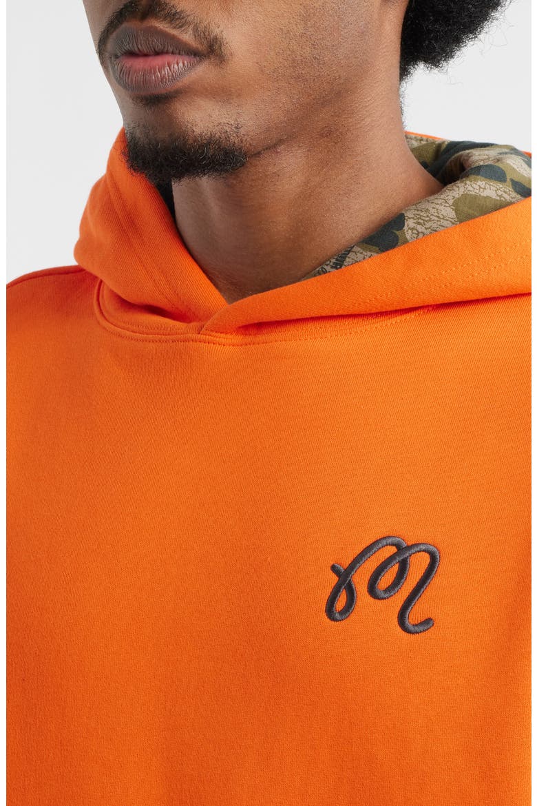 Fesque Tour Divot Camo Hoodie, Alternate, color, FLAME / BARK CAMO