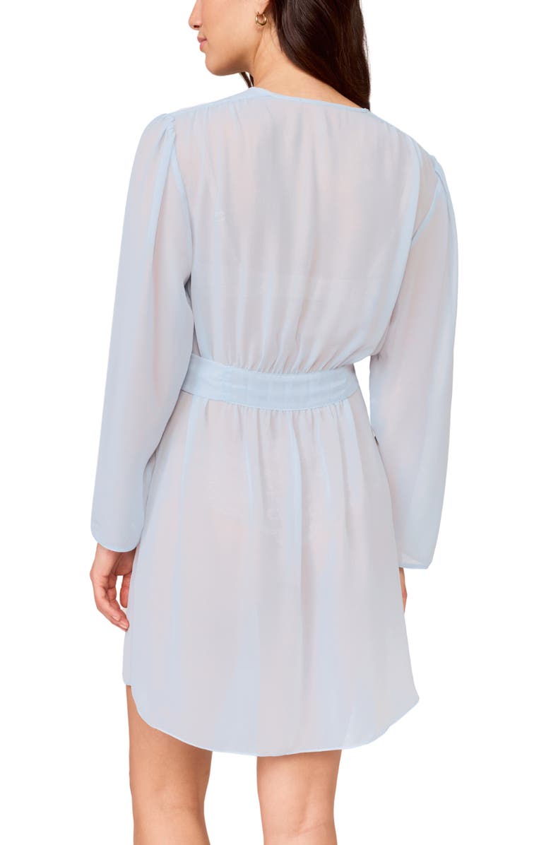 Rya Collection Lovely Sheer Chiffon Wrap, Alternate, color, Marian Blue