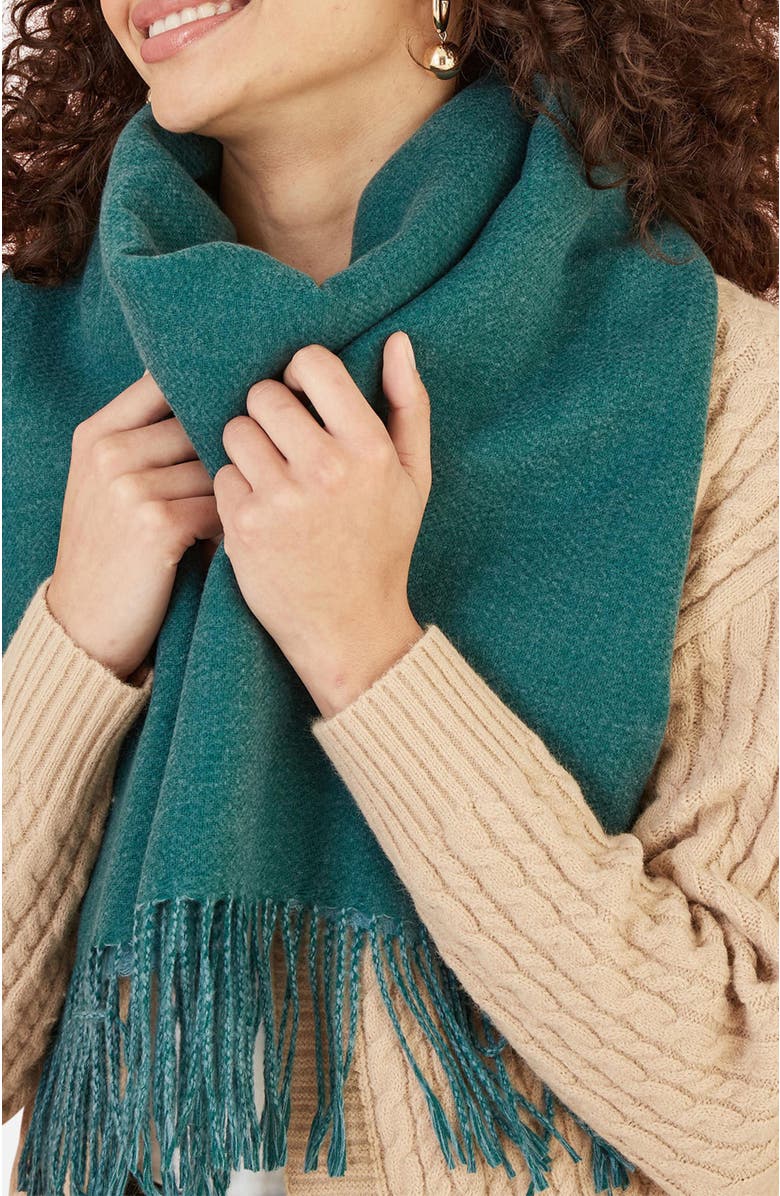 Yumi Two Tone Soft Scarf, Alternate, color, Multi-Colour