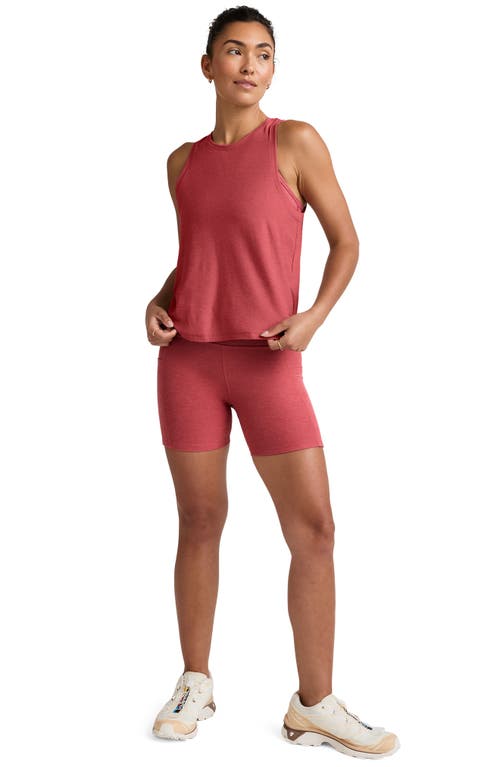 Beyond Yoga Featherweight Rebalance Tank In Red