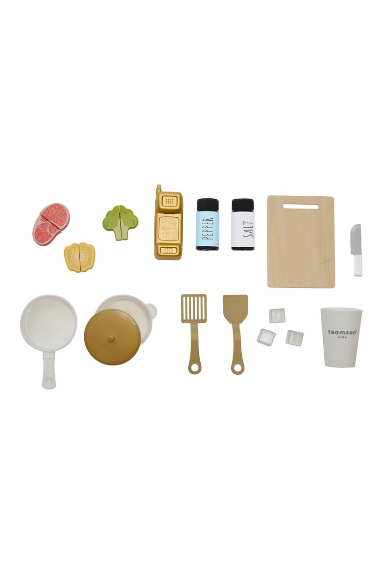 Little Chef Hampton Play Kitchen & Accessories, Alternate, color, WHITE