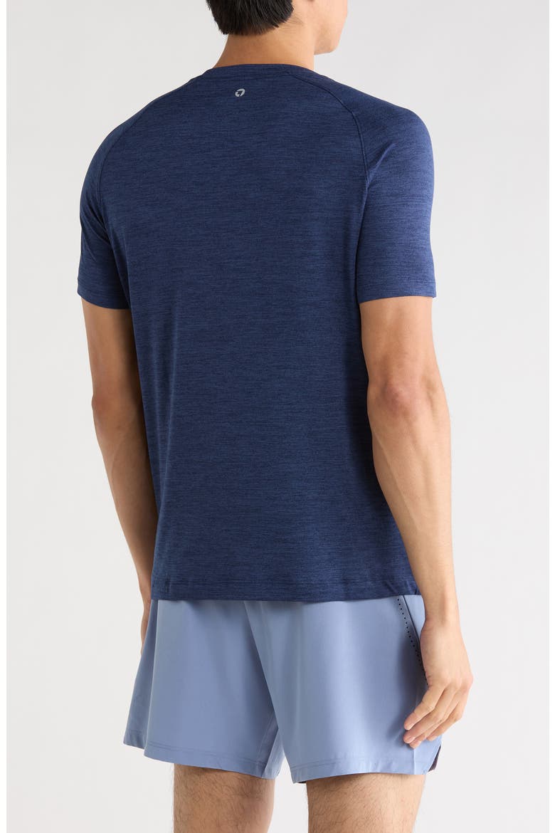 Catonic Preston Crewneck T-Shirt, Alternate, color, NAVAL BLUE