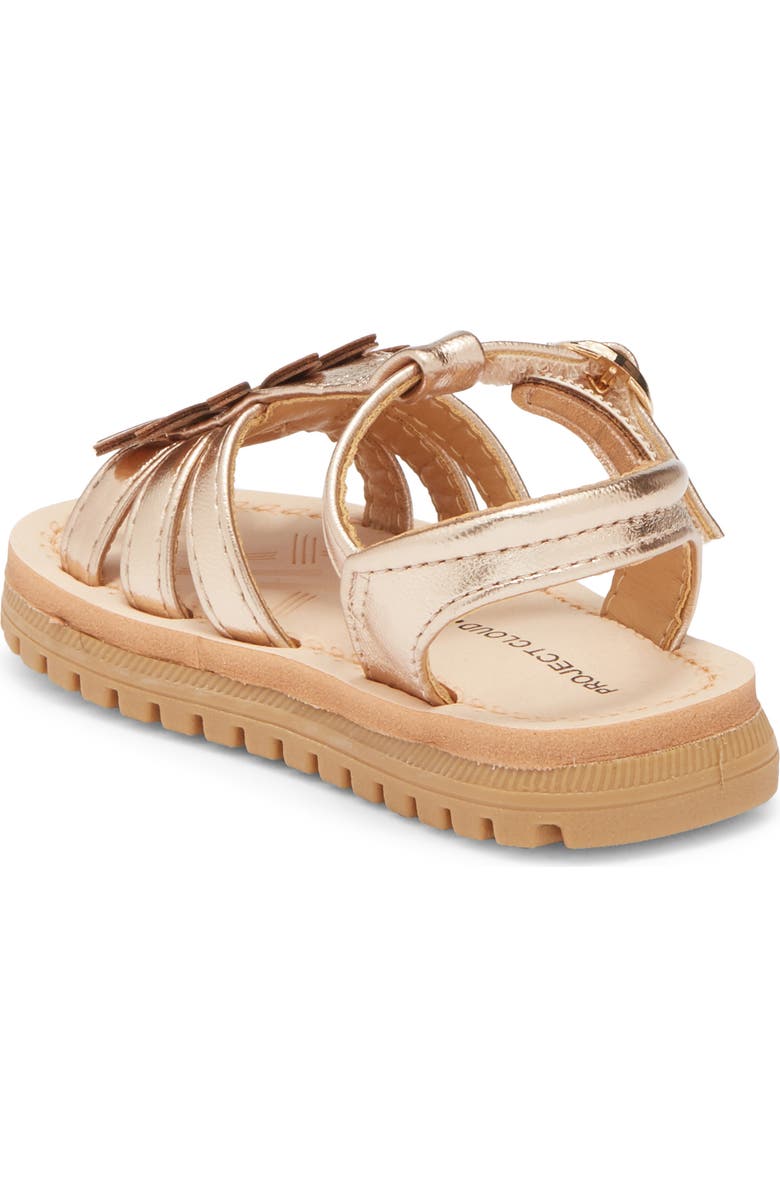 Project Cloud Kids' Oleander Sandal, Alternate, color, Rosegold