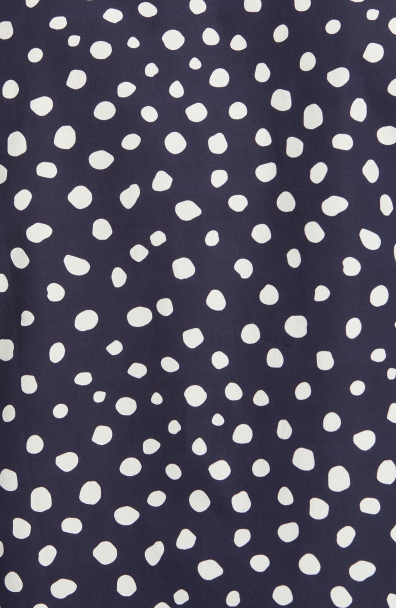 A.P.C. Leandre Dot Print Short Sleeve Button-Up Shirt, Alternate, color,