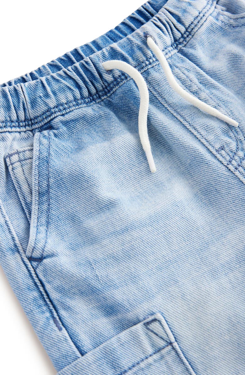 NEXT Kids' Straight Leg Drawstring Jeans, Alternate, color,