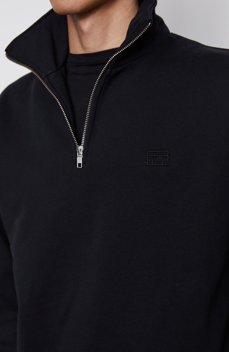 FRAME The Essential Half Zip Pullover, Alternate, color, 