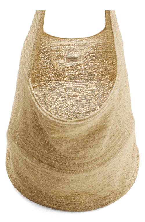 Mango X Supriya Lele Maxi Metallic Shoulder Bag