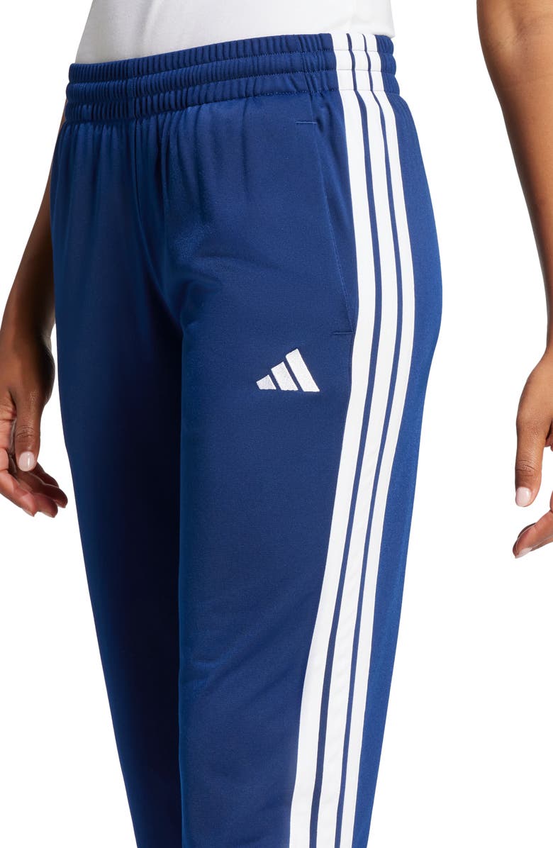 adidas Dayready 3-Stripes Track Pants, Alternate, color, Dark Blue/ White