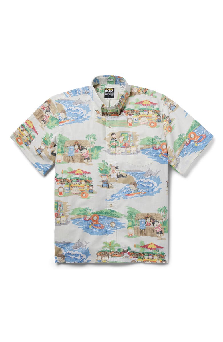 Reyn Spooner South Park Mahalo Rewards Classic Fit Button-Down Shirt, Main, color,