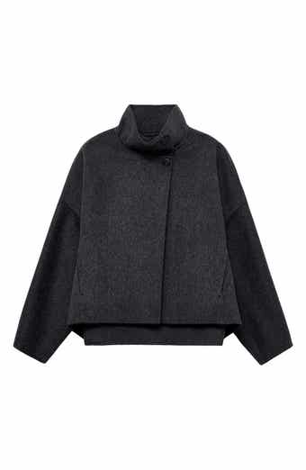 MANGO Oversize Wool Blend Jacket