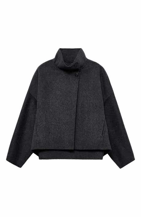 MANGO Oversize Wool Blend Jacket