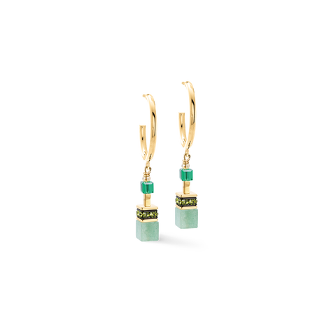 GeoCUBE® Precious Statement Hoop Earrings