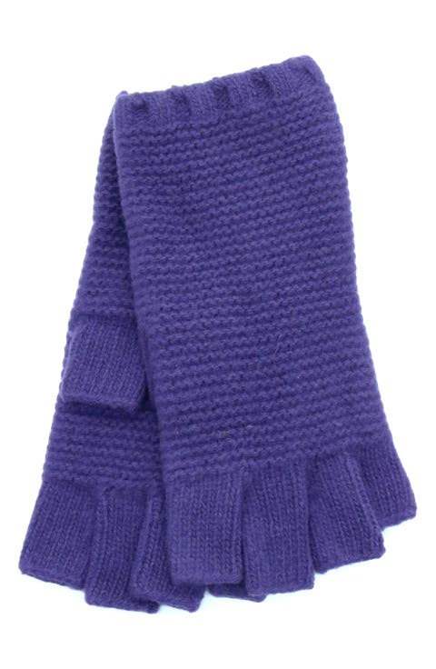 Fingerless Cashmere Gloves